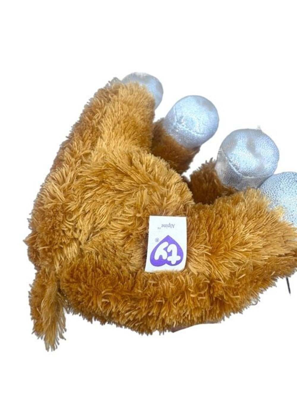 Ty Beanie Boos Alpine Reindeer Plush 6” Christmas Green Eyes EUC - Picture 6 of 7